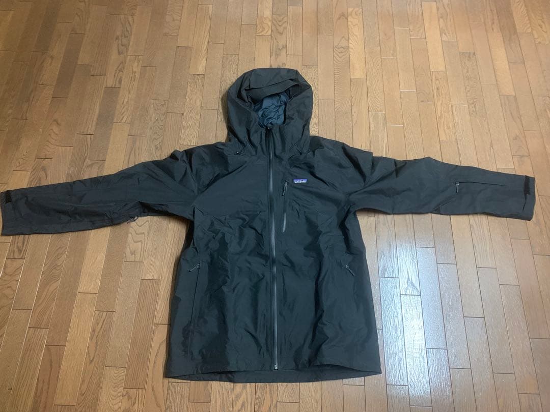 patagonia パタゴニア メンズ パウダータウンジャケット&パンツ　黒　L