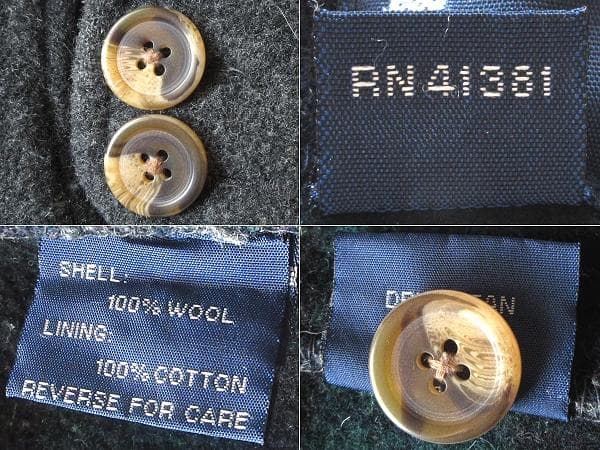 希少 USA製 ビンテージ ラルフローレン ウールメルトン ダッフルコート XS