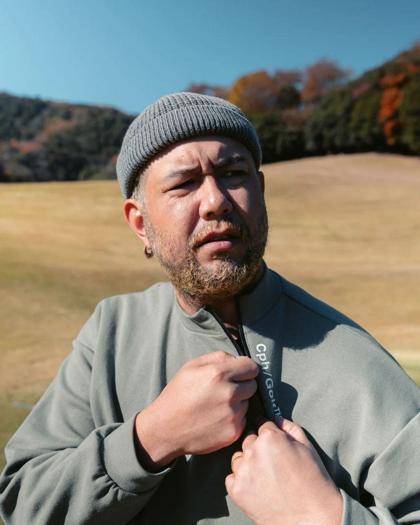 Cph/Golf / SIDE HALF ZIP L/S モックネック TEE - メルカリ