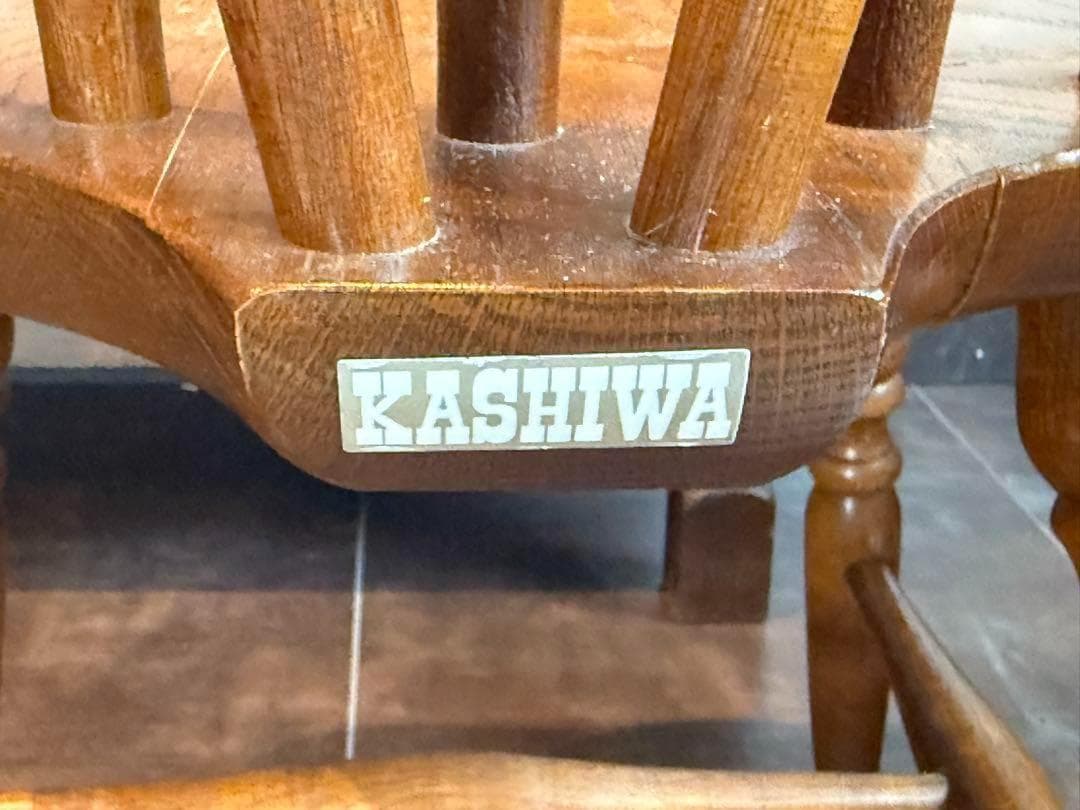 柏木工　KASHIWA ダイニング　フープバックチェア　ヴィンテージ　ISG
