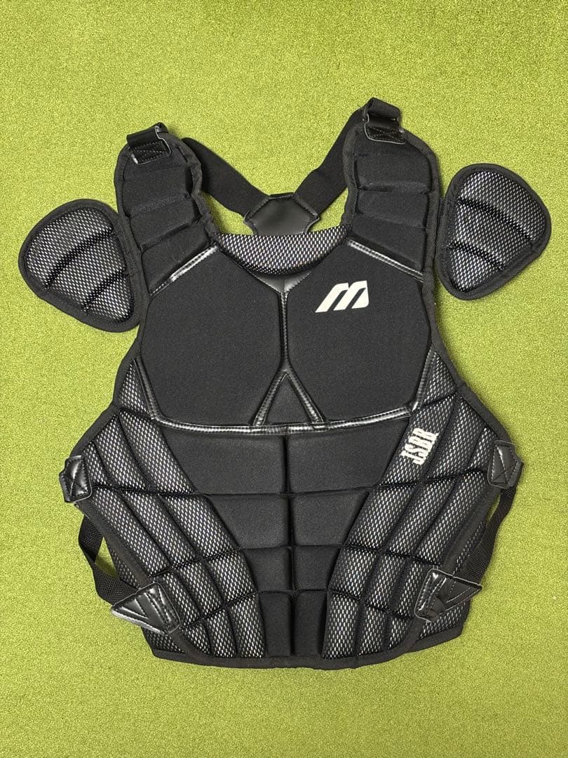 【ミズノ】　キャッチャー防具　プロテクター　軟式用　一般