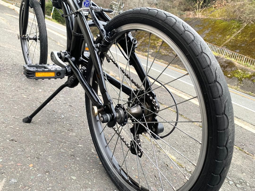 【即乘】送料無料term 折り畳み自転車 LINK B7 7速 ミニベロ小径車