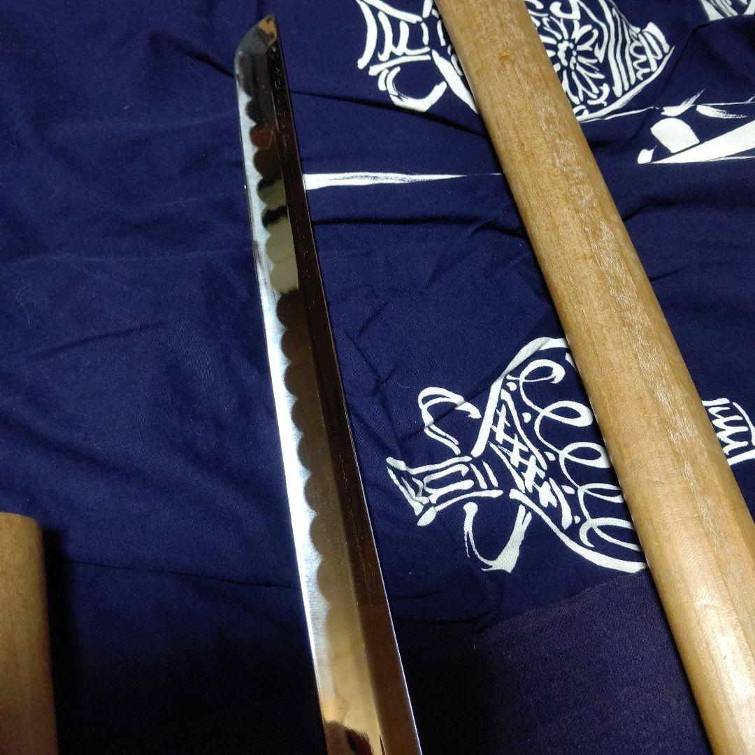 模造刀 白鞘？長短2本セット 拵え 脇差