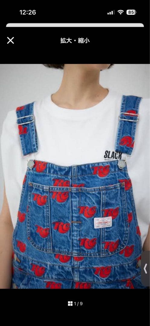 RODEO CROWNS 0528 ANNIV.サロペット　アニバーサリーロデオ