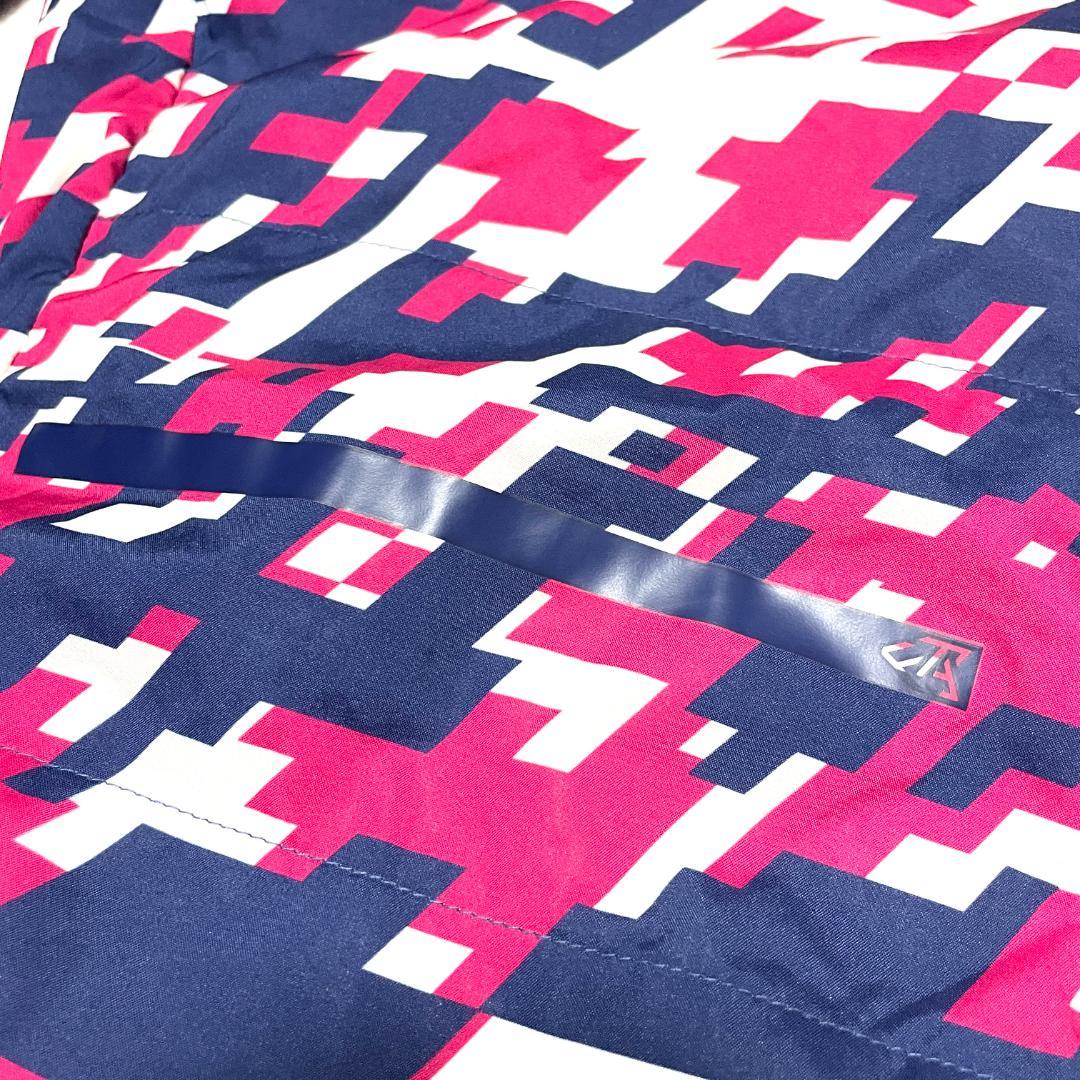 【フォロー割】 美品 ミズノゴルフ メンズ ダウンジャケット XL トリコロール