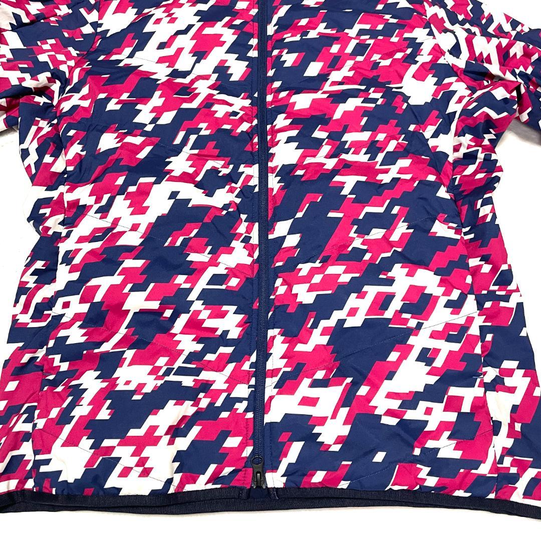 【フォロー割】 美品 ミズノゴルフ メンズ ダウンジャケット XL トリコロール