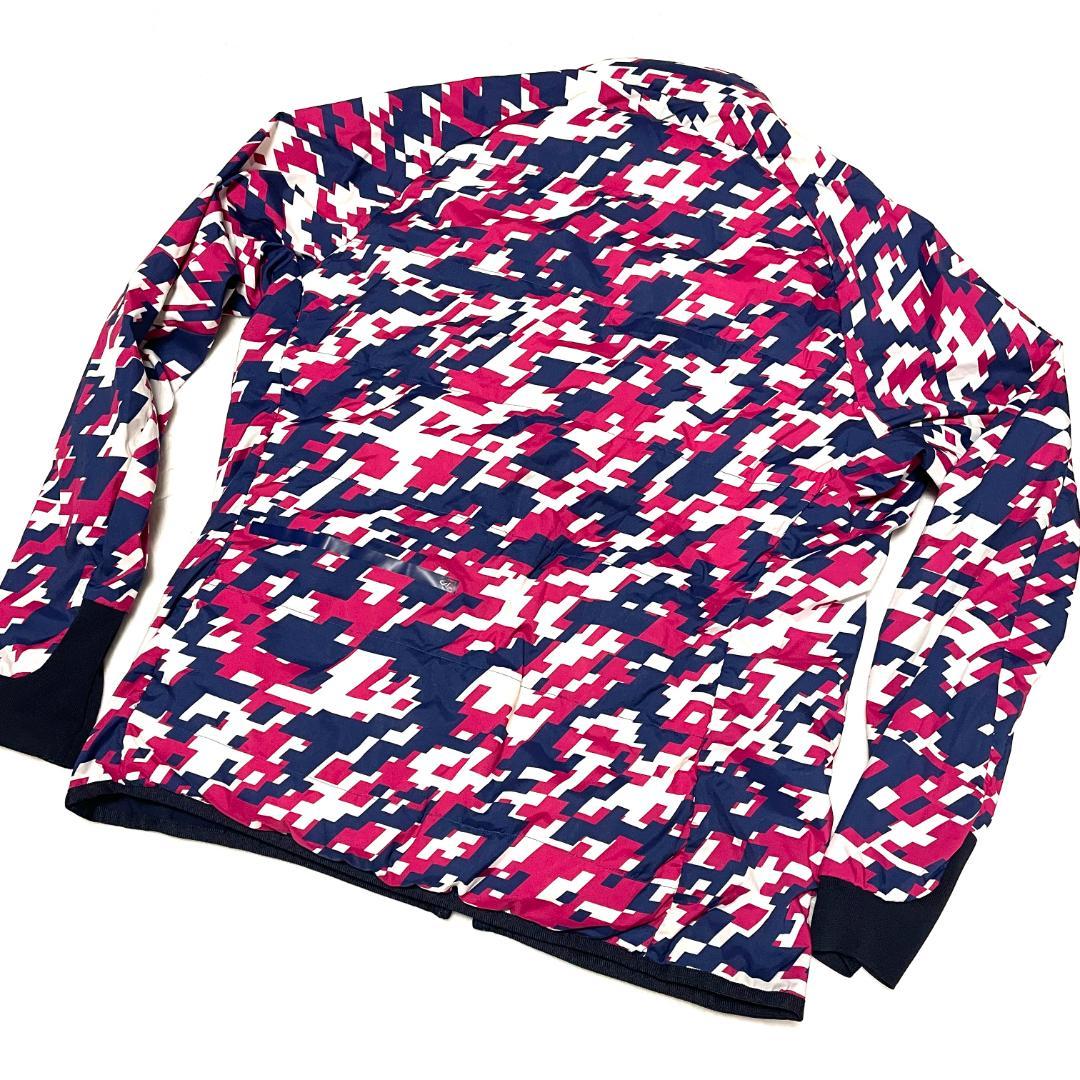 【フォロー割】 美品 ミズノゴルフ メンズ ダウンジャケット XL トリコロール