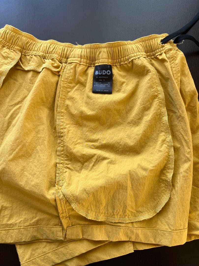 BUDO ランニングショーツMINIMUM MESH SHORTS Sサイズ