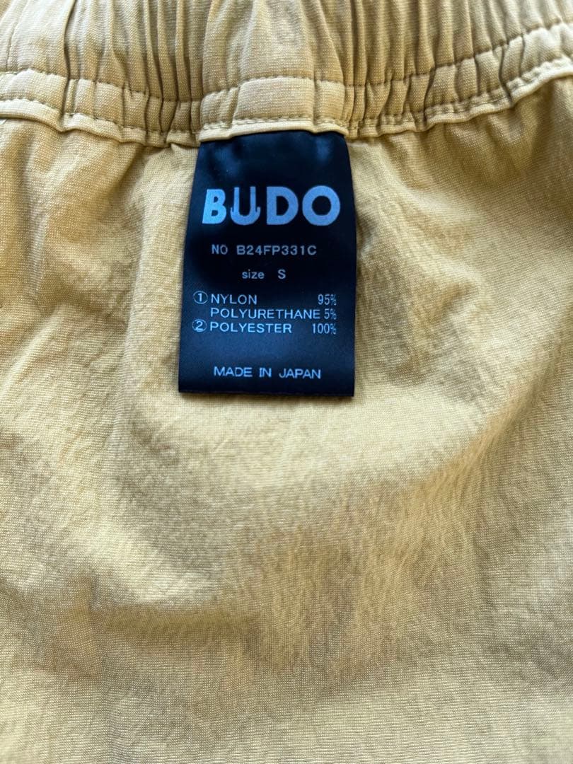 BUDO ランニングショーツMINIMUM MESH SHORTS Sサイズ