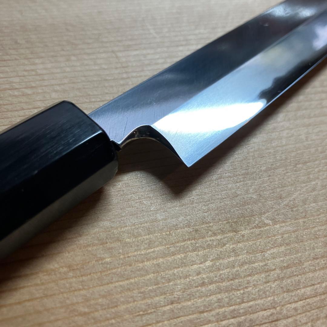 東源正虎？　フグ引き包丁　青鋼　天然砥石で本刃付け済み❗️