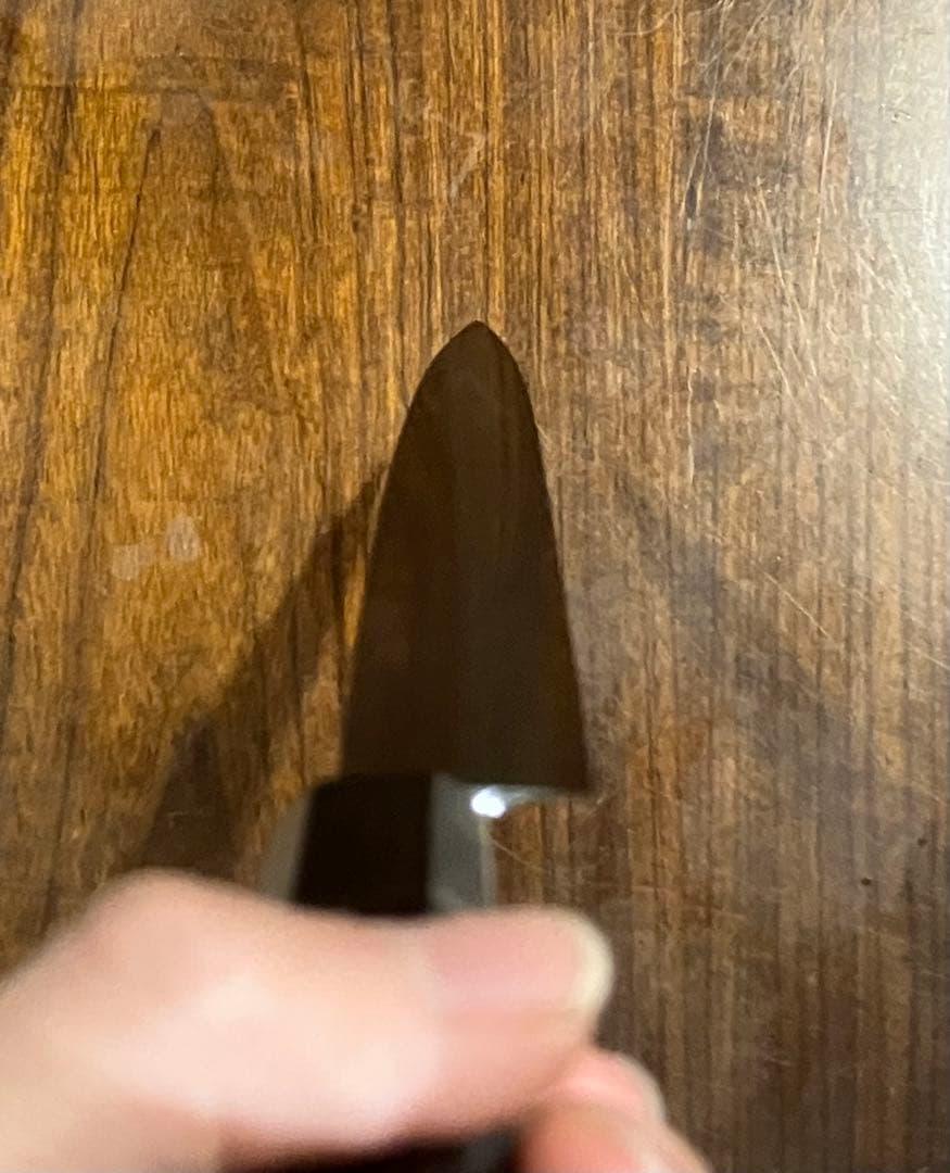 東源正虎？　フグ引き包丁　青鋼　天然砥石で本刃付け済み❗️