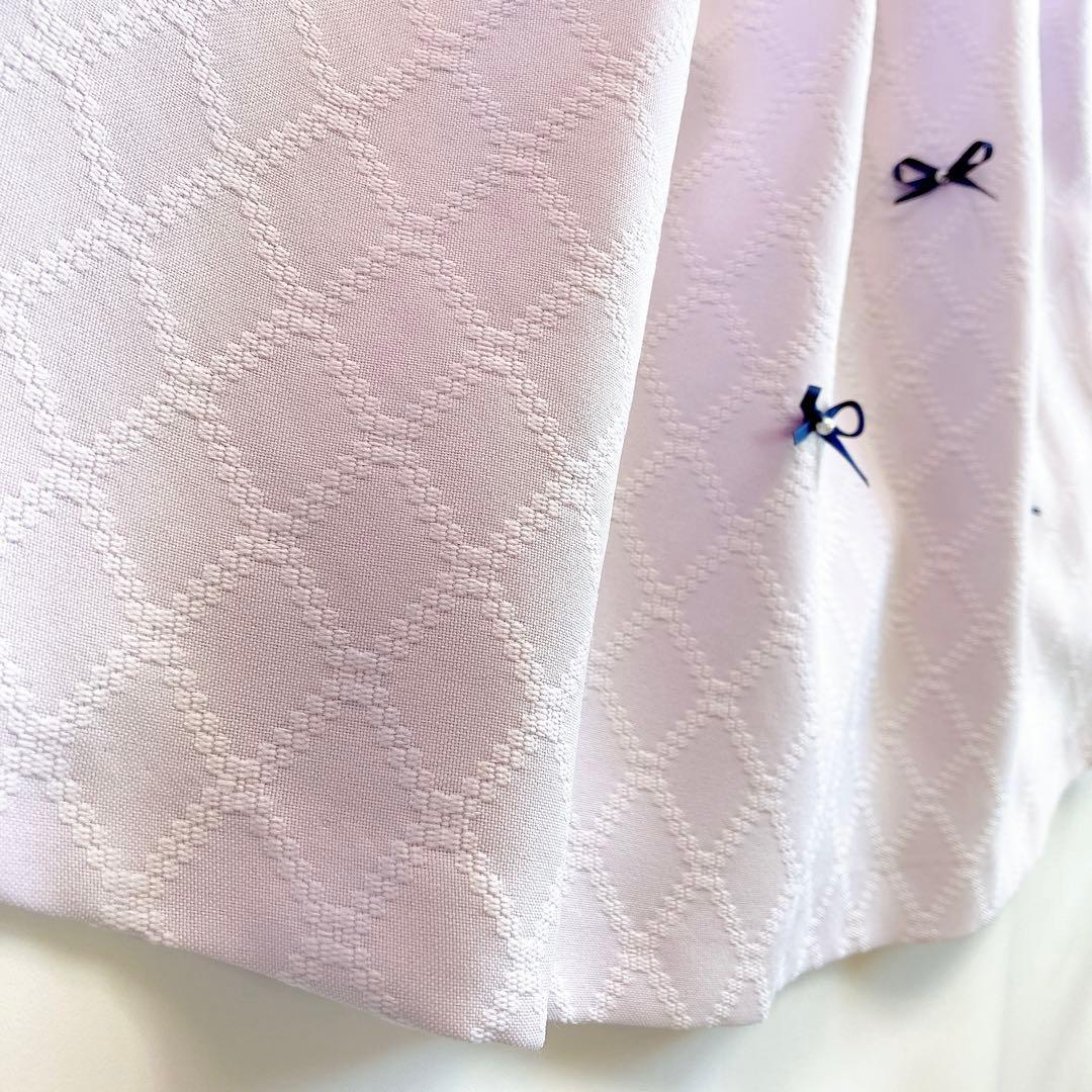 ラベンダー×ネイビー セレモニー 入学 卒園 発表会 フォーマル