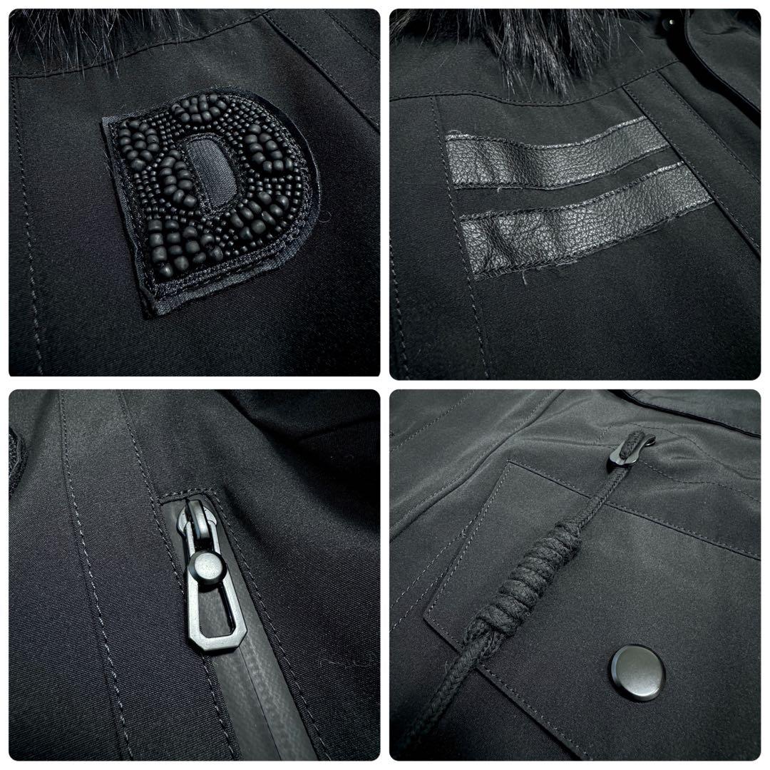 未使用級✨ ミンク ファー コート 毛皮 2way ジャケット お兄さん系