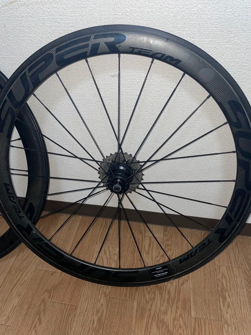 105コンポセット、カーボンホイールセット