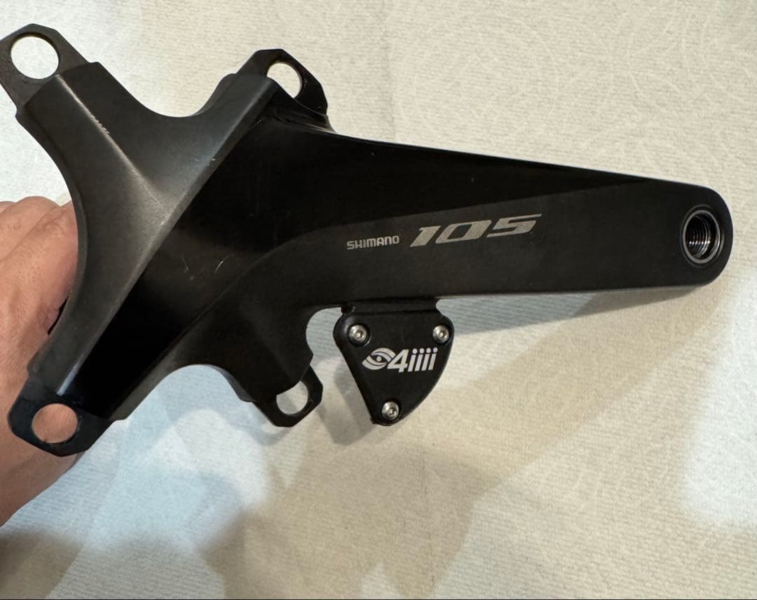 4iiii PRECISION PRO 105 パワーメーター クランク長165