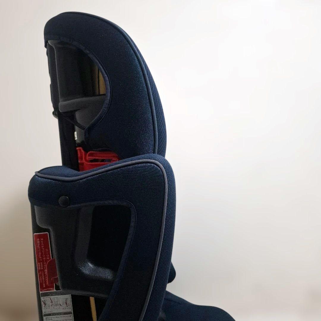 【美品】アップリカ エアグルーヴAD ネイビー チャイルドシート