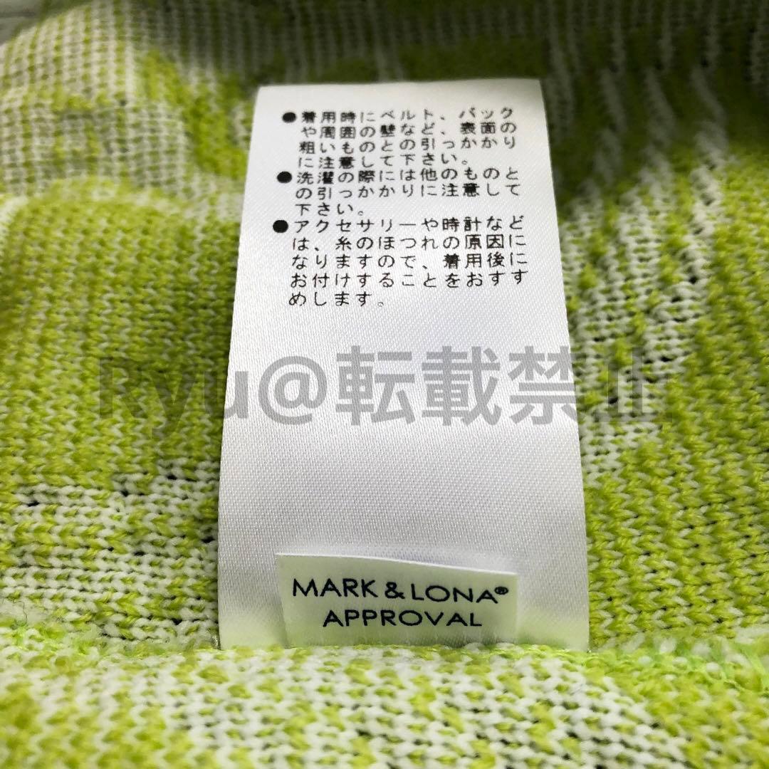 MARK&LONA マークアンドロナ セーター ニット タイル スカル ゴルフの