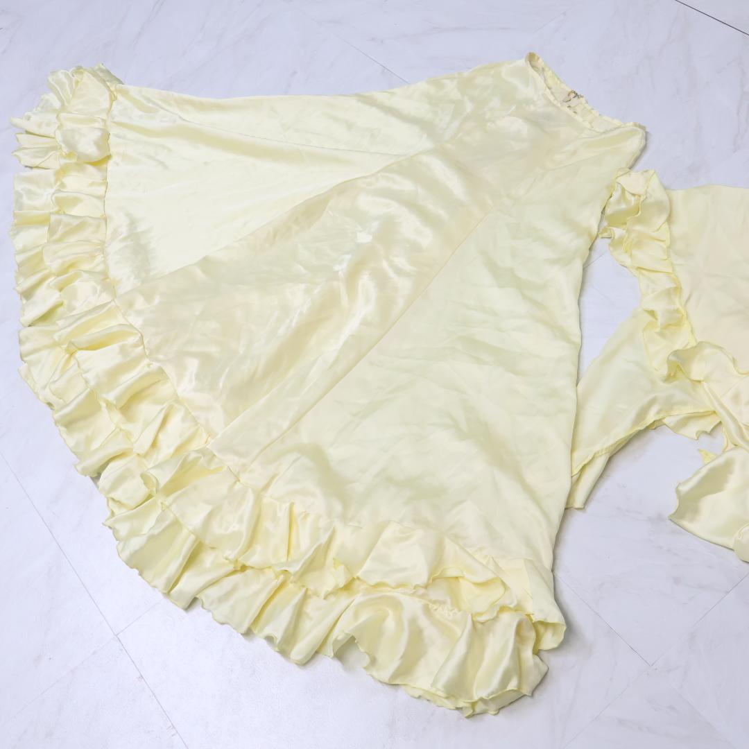 フラメンコ衣装】イエロー MAKIS COSTUMES ファルダ シージョ - メルカリ