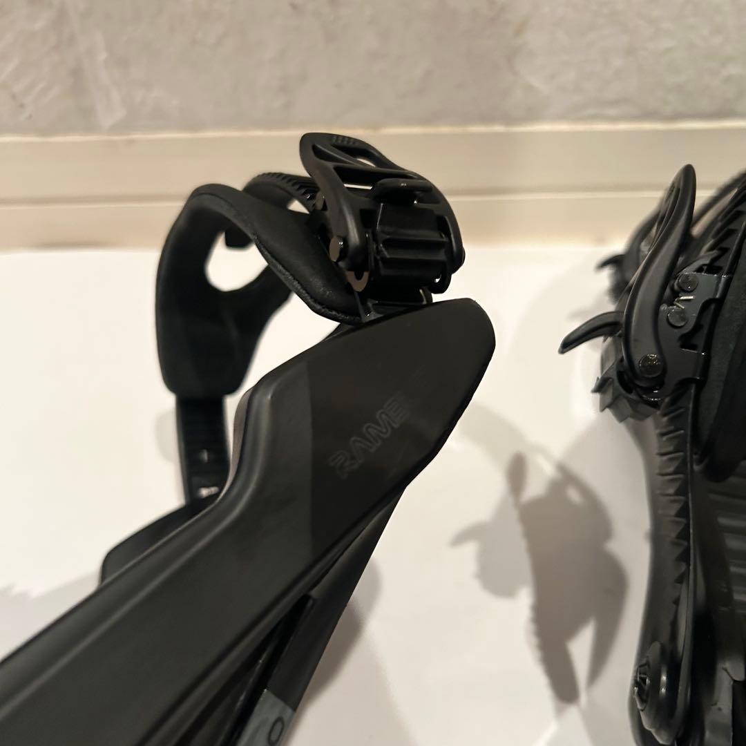 【未使用級】 NITRO ランブラー ビンディング Mサイズ 23-24 黒