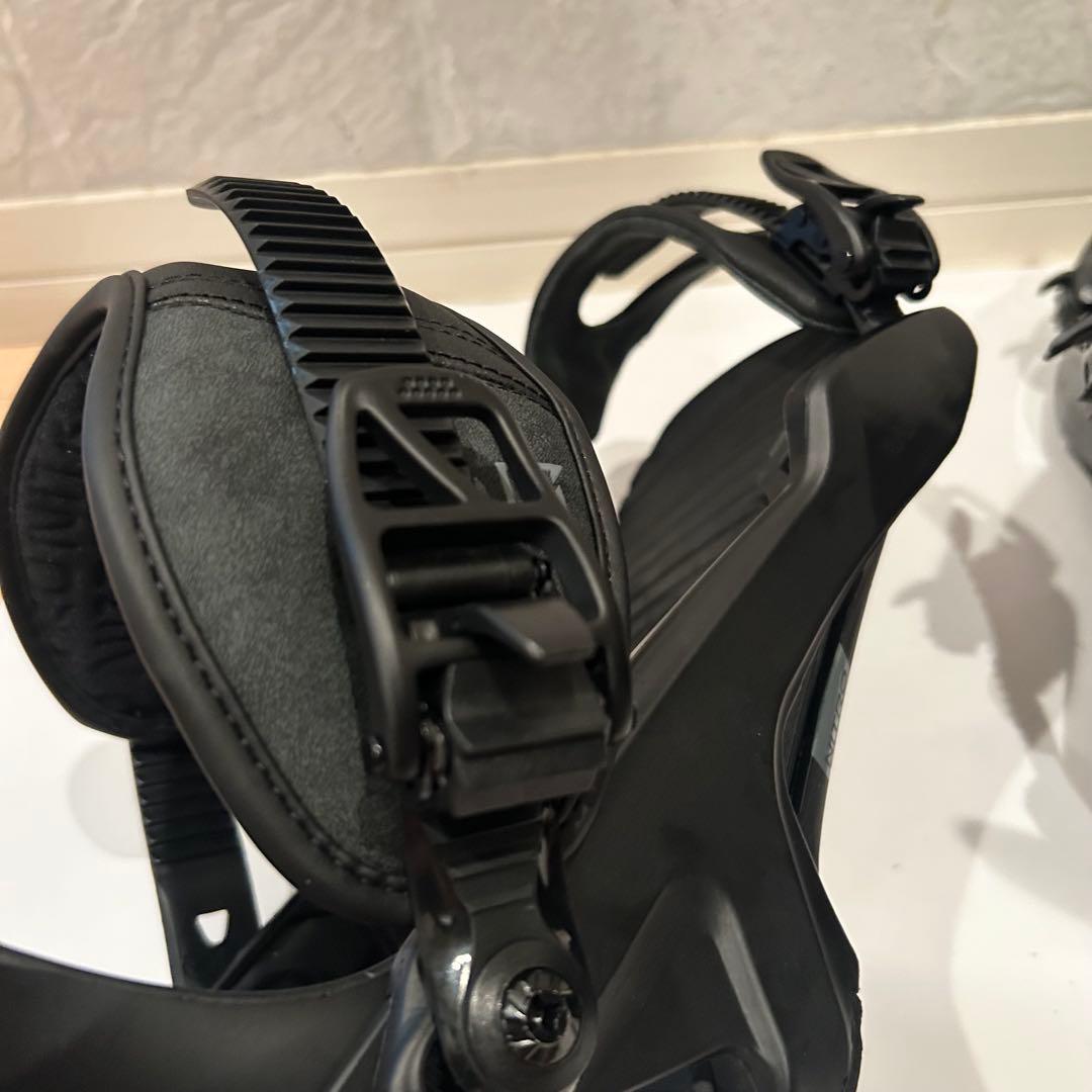 【未使用級】 NITRO ランブラー ビンディング Mサイズ 23-24 黒