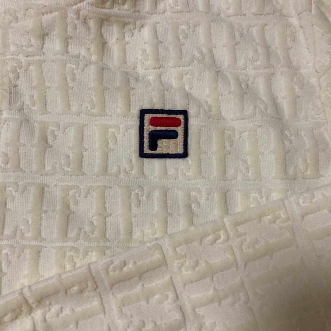 FILA ジップアップジャケット XL クリーム