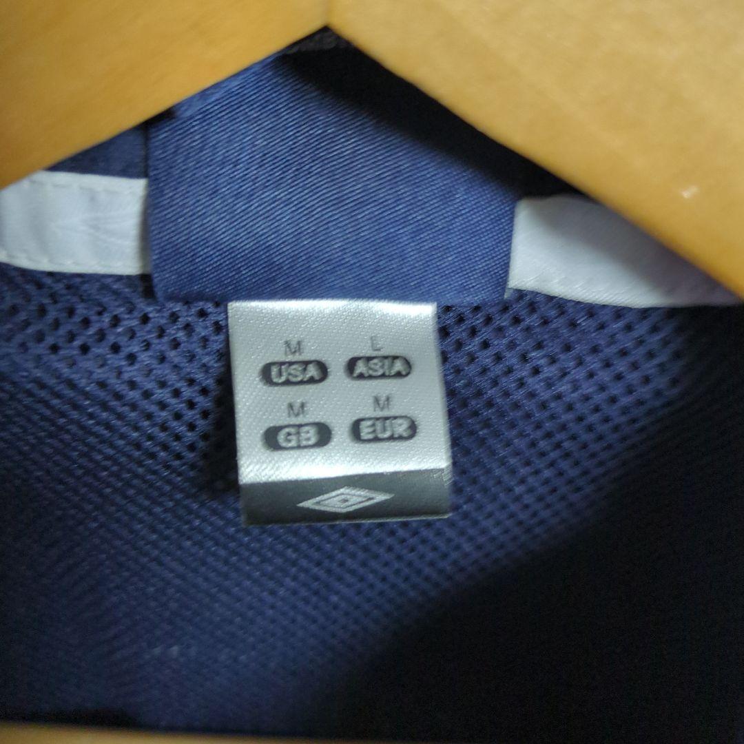 umbro アイルランド代表 ナイロンジャケット サッカー サイズL　刺繍ロゴ