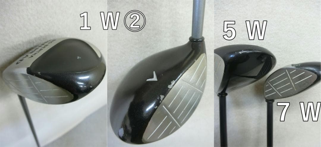 b649 初心者歓迎 キャロウェイ 等メンズゴルフ１２本セット※Ｄｒ２本入り