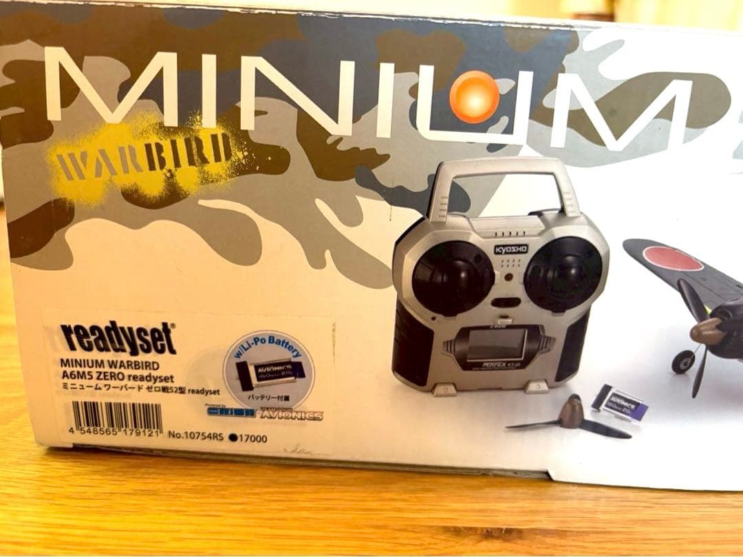 京商　ミニューム　零戦ラジコン　MINIIM WARBIRD 2.4GHz