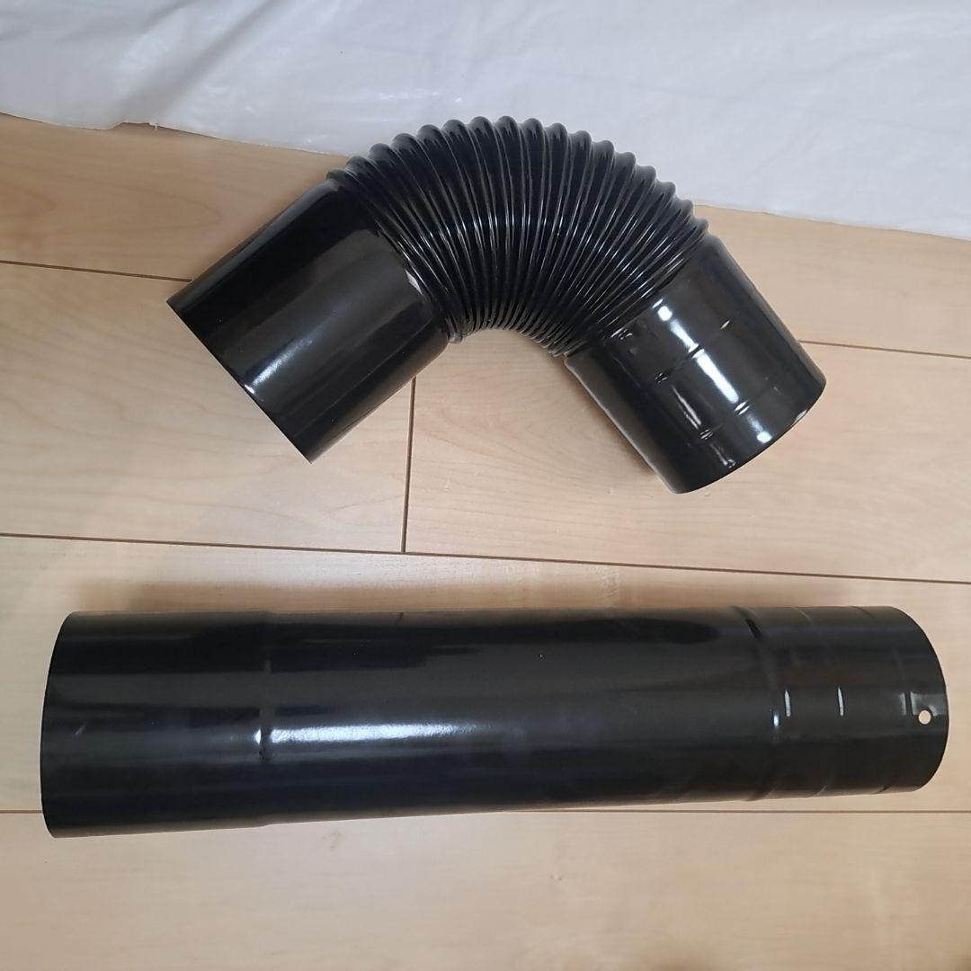 新保製作所　角型３面窓付薪ストーブ【専用ケース付】