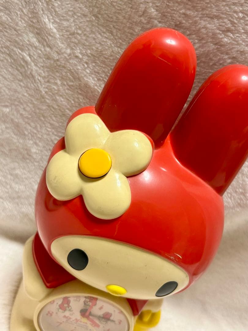 希少レア】おしゃべり マイメロディ 赤メロ 目覚まし時計 レトロ 1998