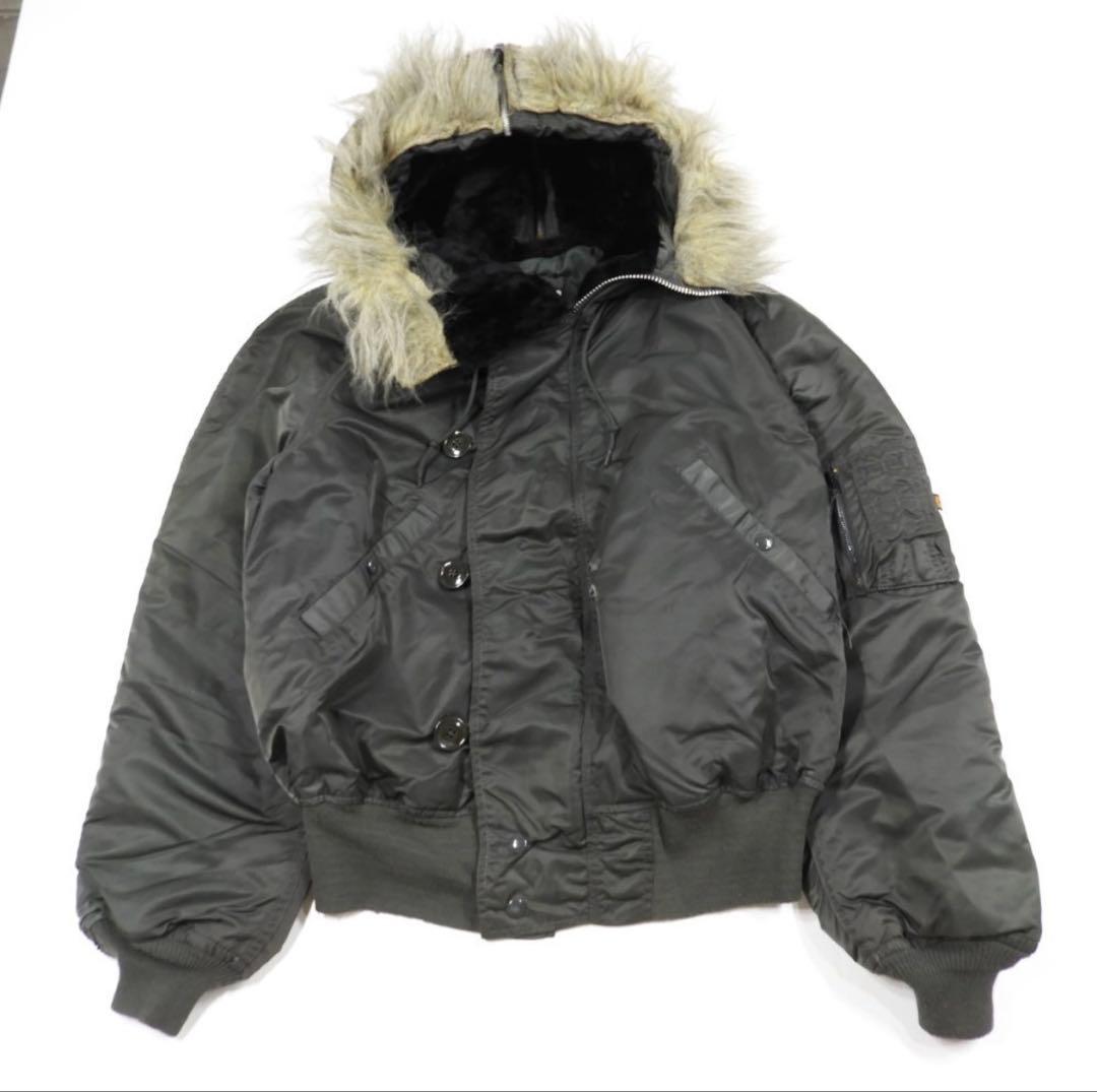 最終値下 ALPHA アルファ N2B MA-1 フライトジャケット USA製