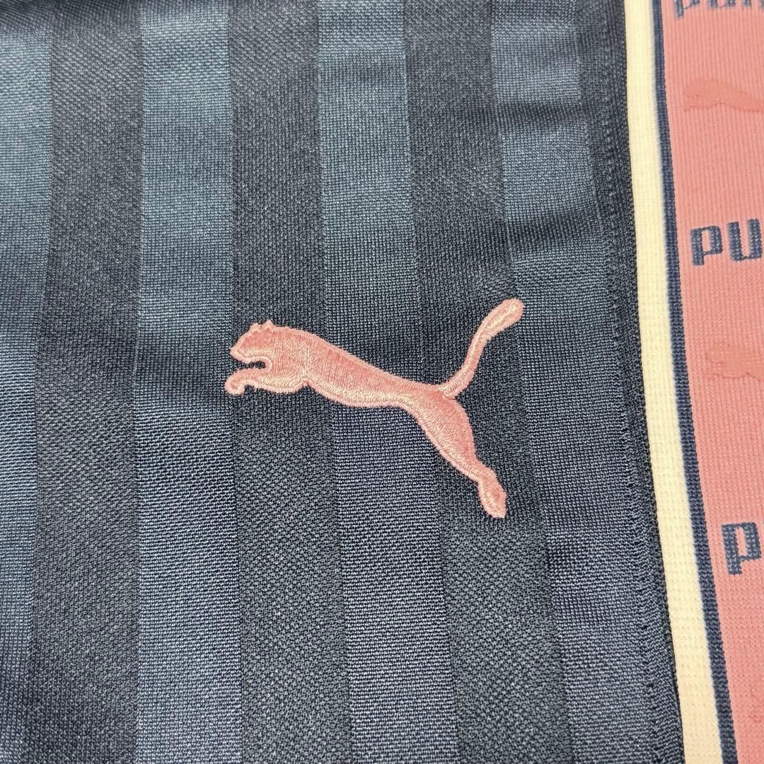 【美品】PUMA ピンク ジャージ セットアップ BIGロゴ Y2K