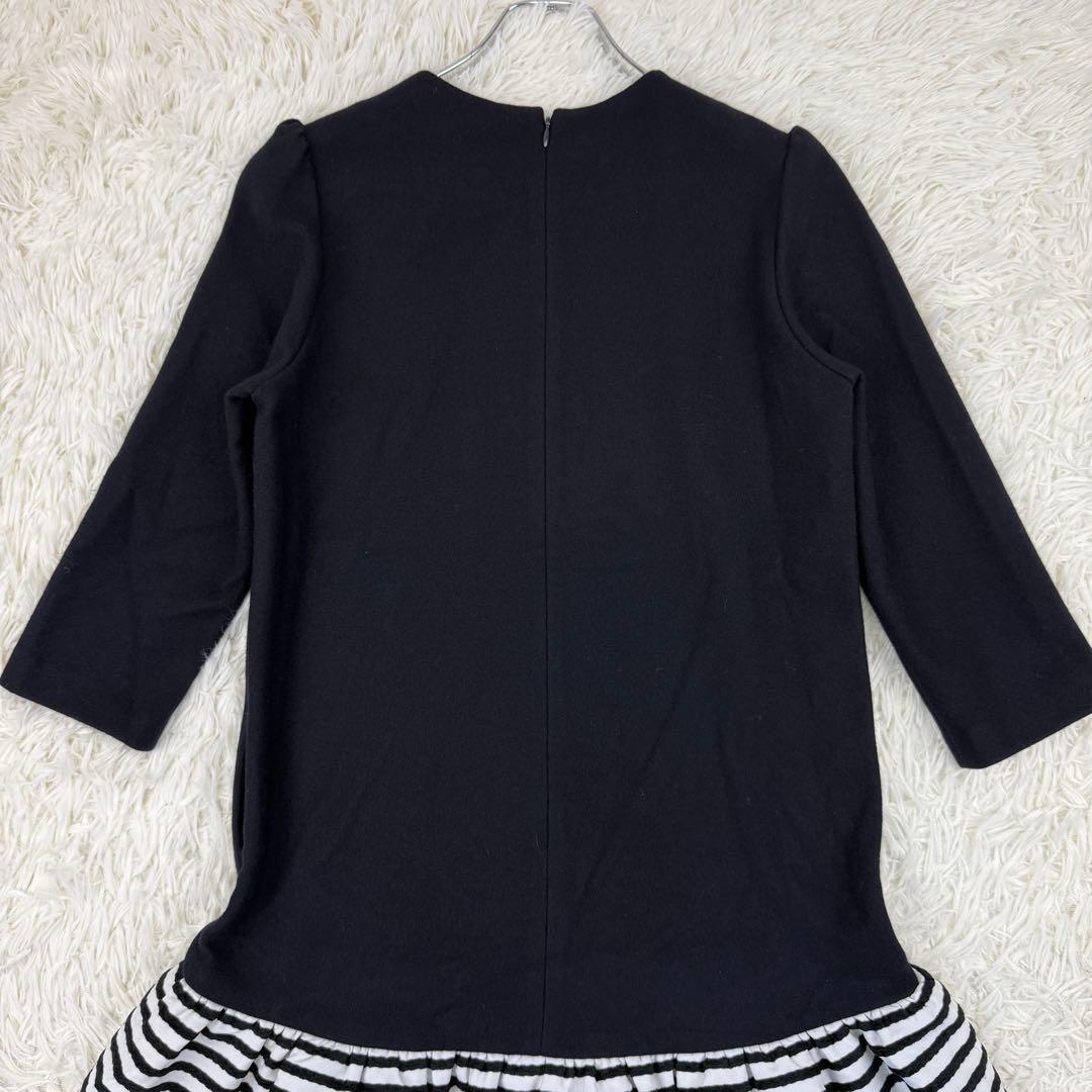 未使用 22AW ボーダーズアットバルコニー ワンピース ドレス カシミヤ混