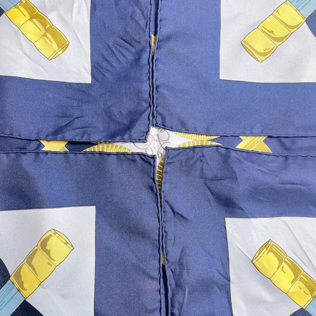 エルメス HERMES カレ90 Eperon D'or 黄金の拍車 スカーフ