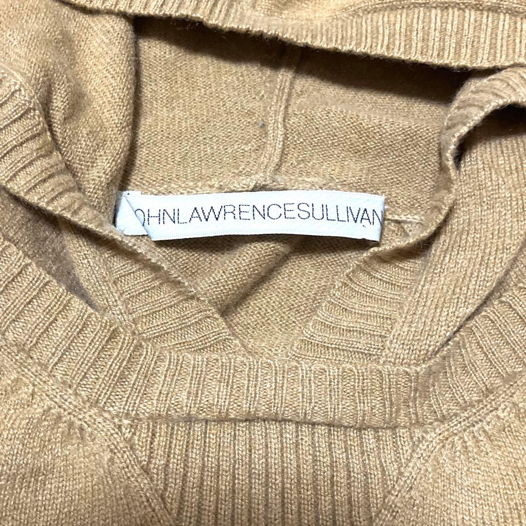 JOHN LAWRENCE SULLIVAN カシミヤ100%フード付きニット - メルカリ