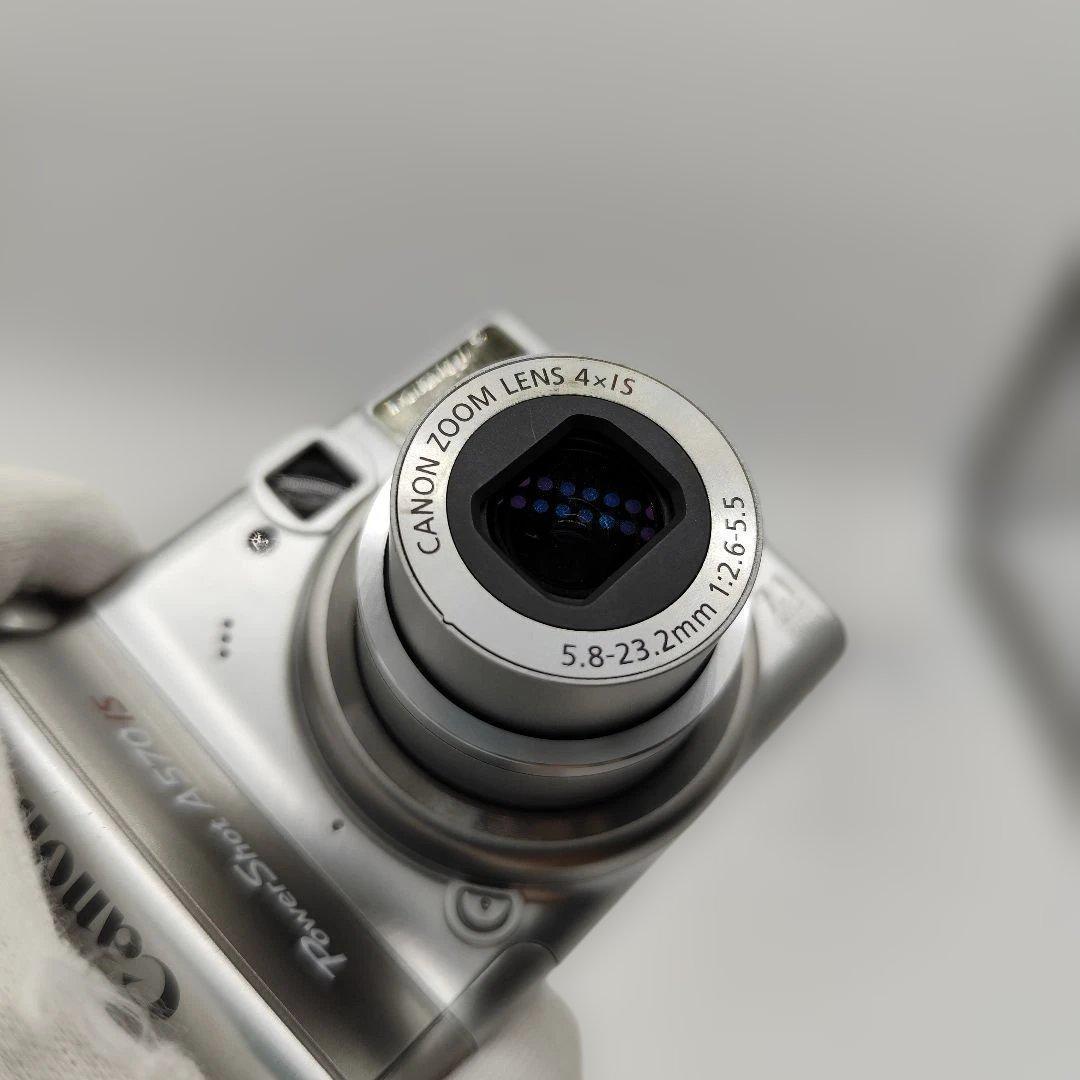 Canon PowerShot A570 is 平成レトロ 電池式 人気
