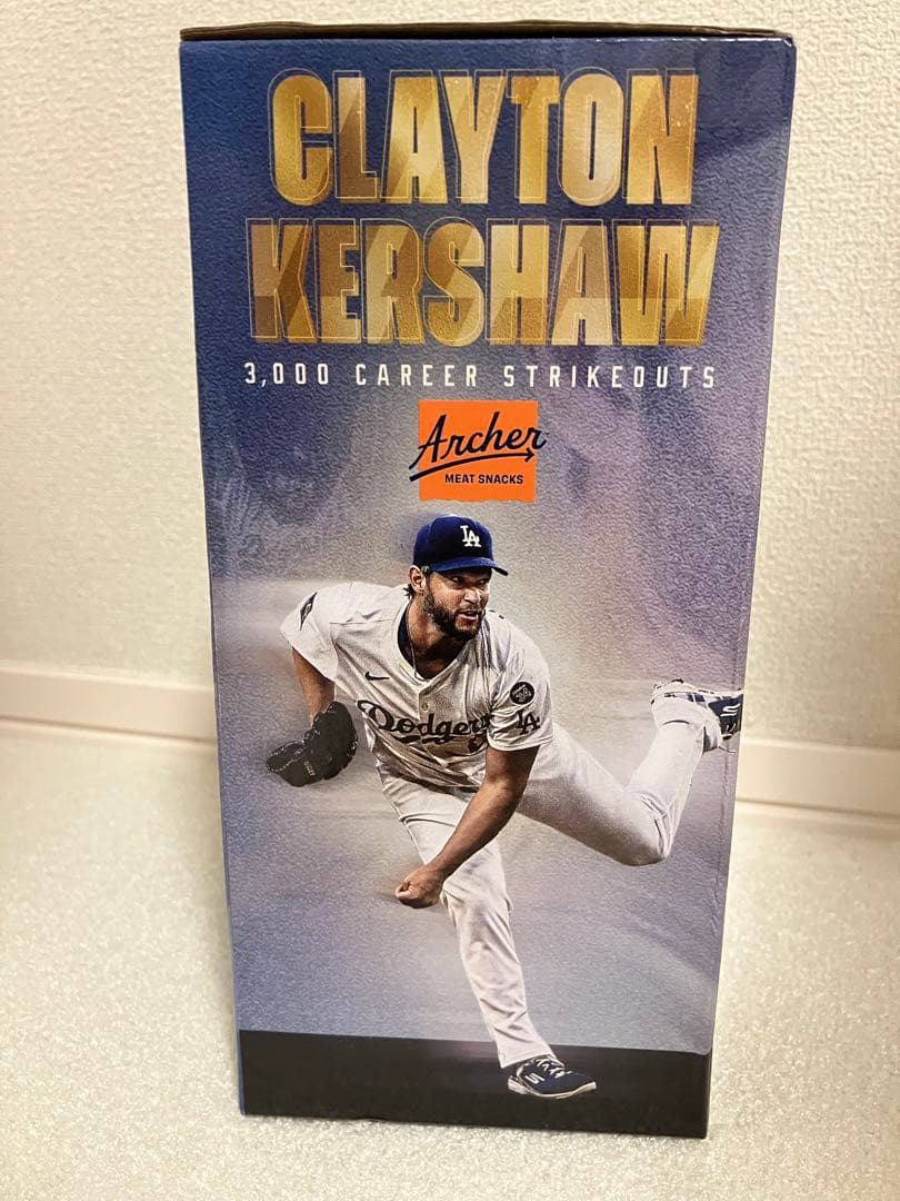 ☆DB　球場限定・非売品ドジャース クレイトンカーショー　ボブルヘッド