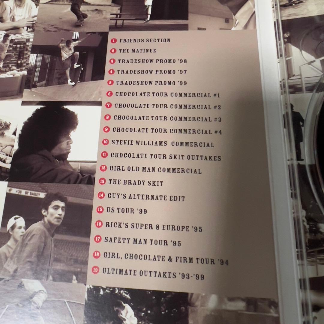 GIRL SKATEBOARD DVD sk8 スケーター　スケートボード