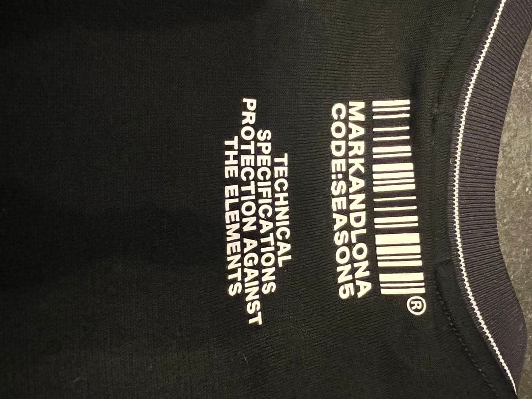 MARK & LONA サイドジップ付きトレーナー