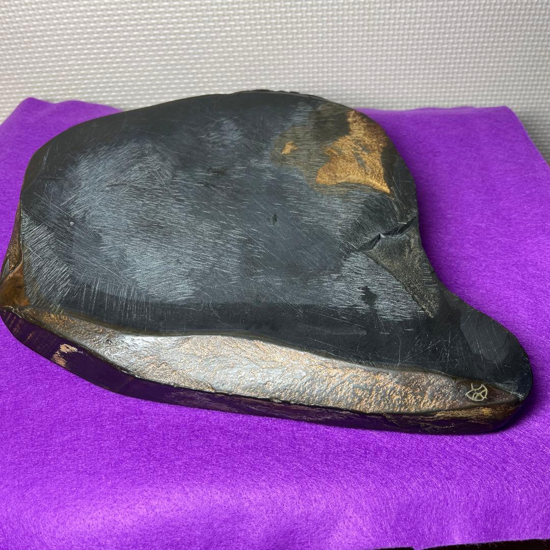 ⭕️希少 諸鹿石硯 大久保喜代雄 因幡國 鳥取県八頭郡若狭