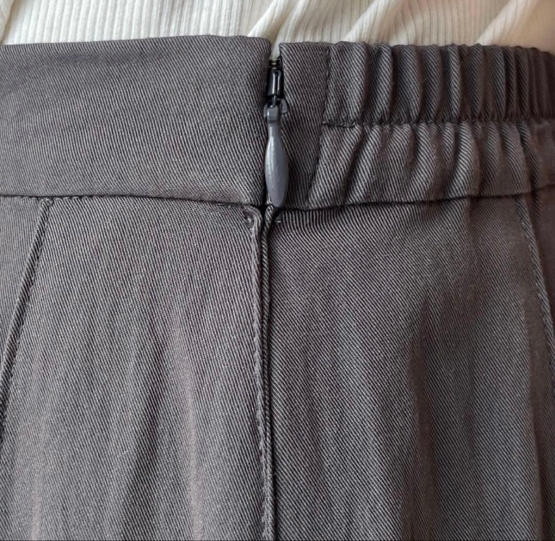 DOUDOU パネルプリーツスカート