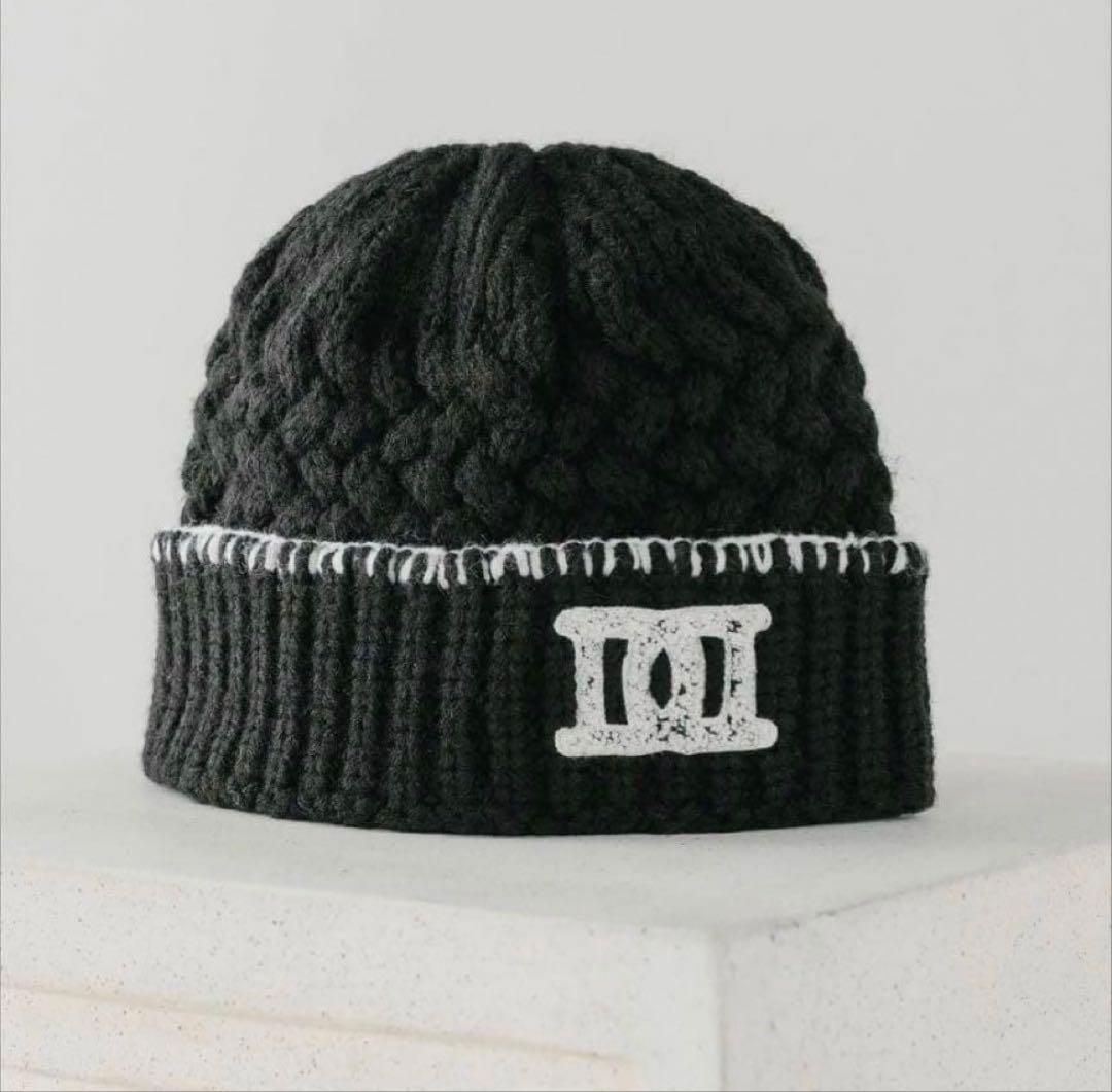 Darich DDロゴバスケットニットビーニー 黒