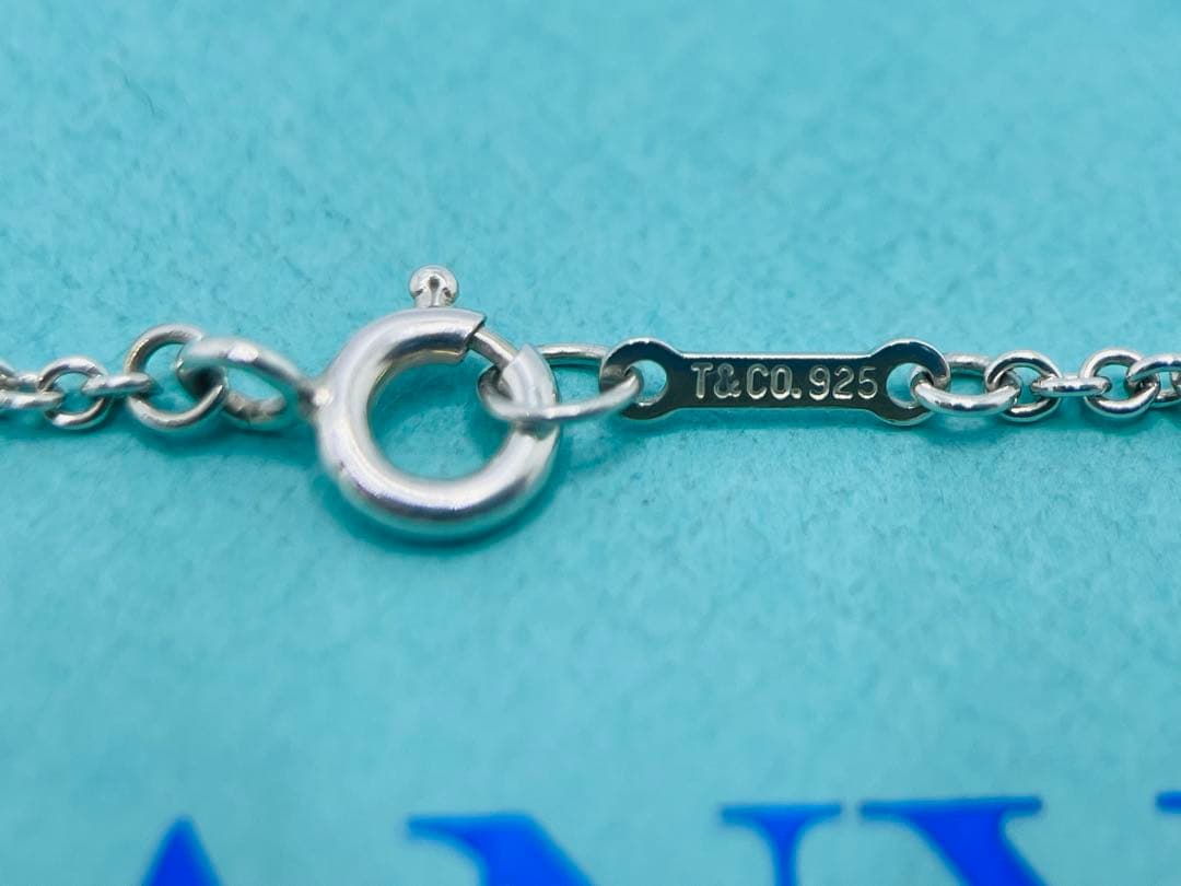 c695 美品　希少　ティファニー　ティアドロップ　5連　ブレスレット　925