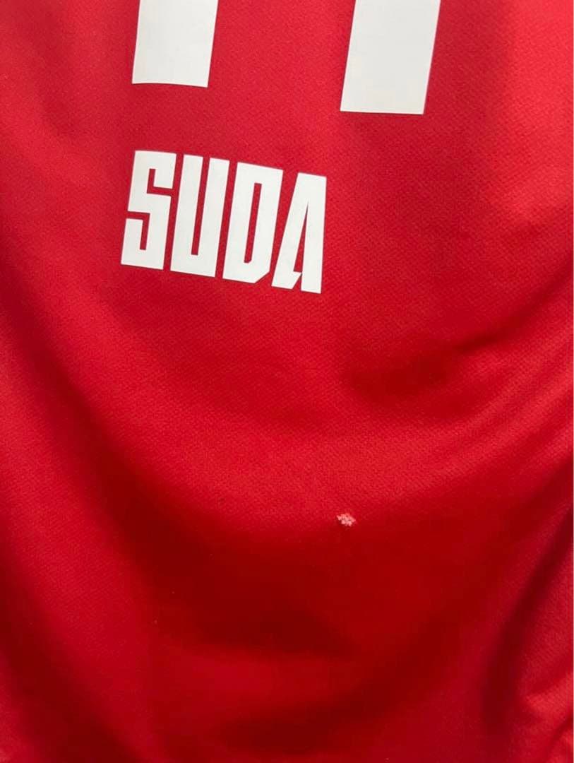 Bリーグ 須田侑太郎 選手☆本人着用 実使用 直筆サイン入りユニフォーム 落札品