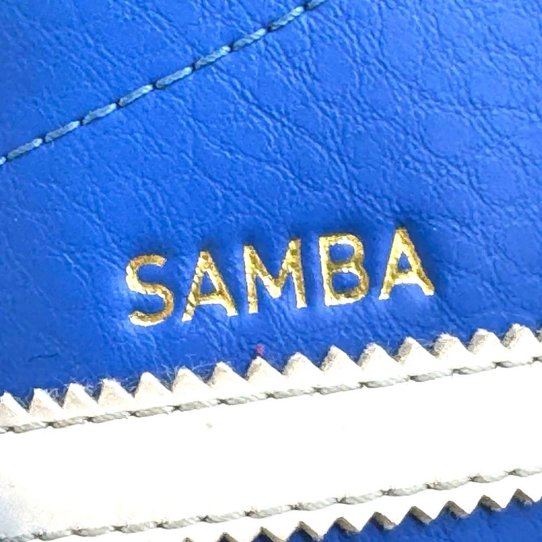 adidas Samba アディダス　サンバ　青 ゴルフシューズ　27.5 美品