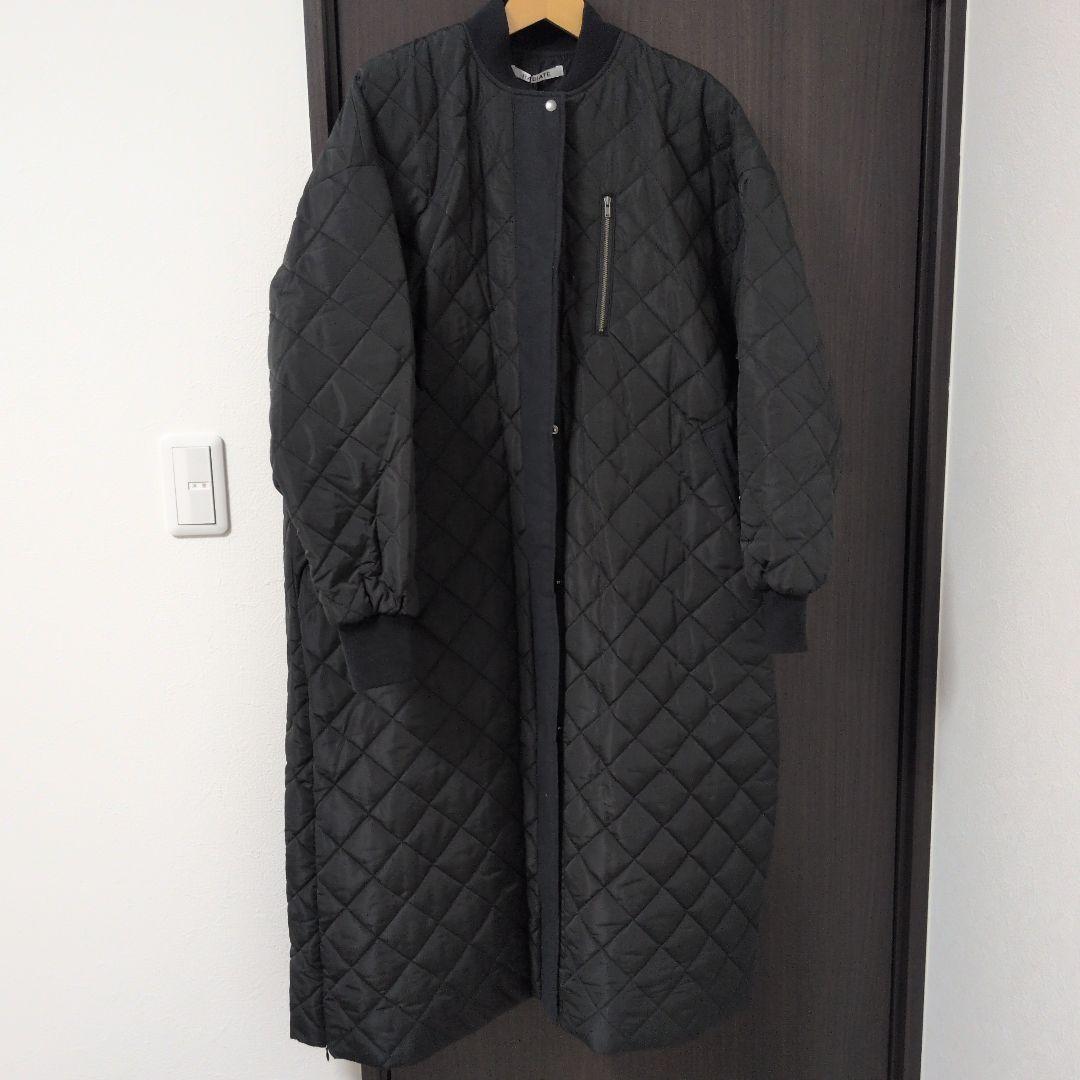 新品未使用 ラディエイト RADIATE キルティングロングコート ブラック