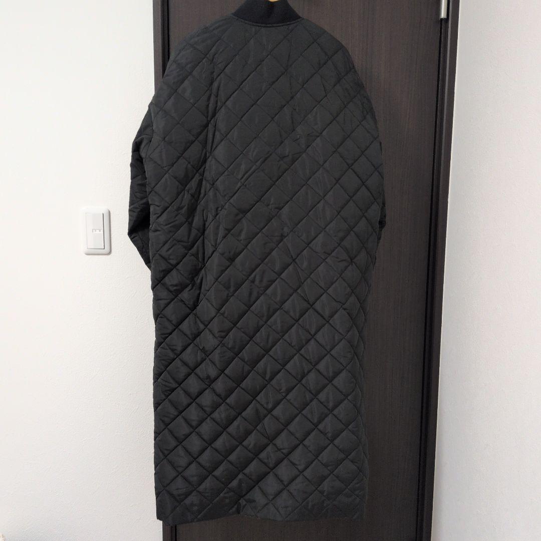 新品未使用 ラディエイト RADIATE キルティングロングコート ブラック