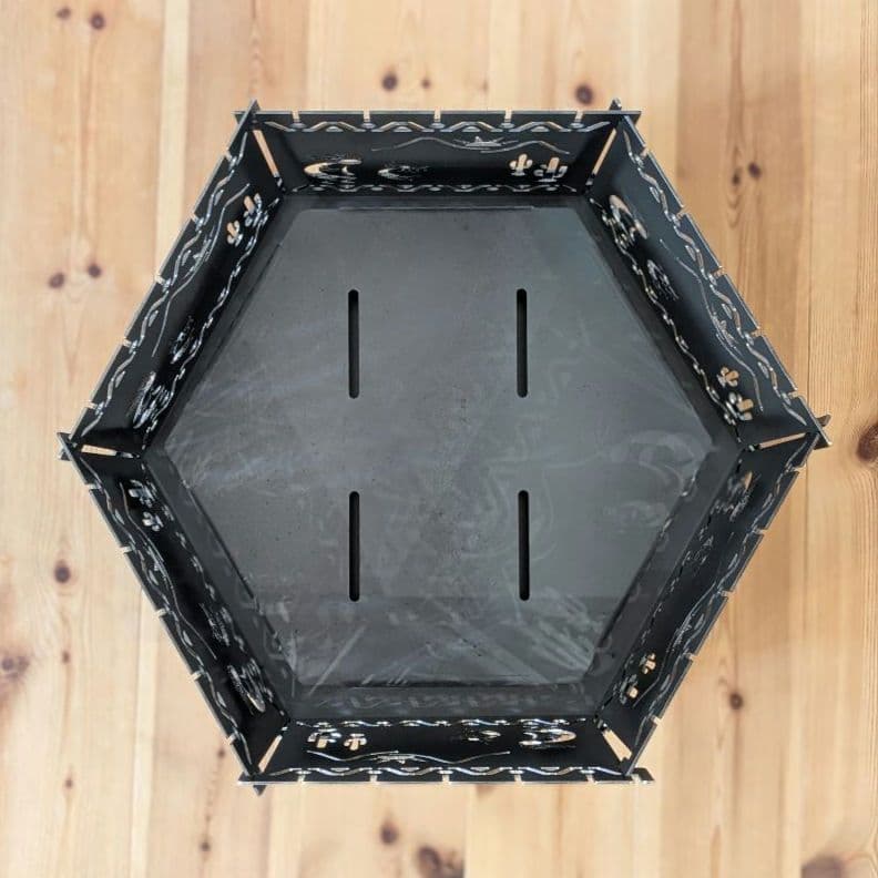 エンリッチ　ENRICH　ココペリ　ヘキサライト　焚き火台　キャンプ　ガレージ