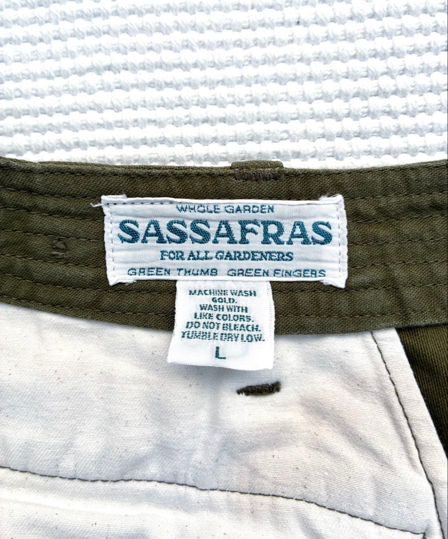 SASSAFRAS ササフラス OVERGROWN PANTS 4/5