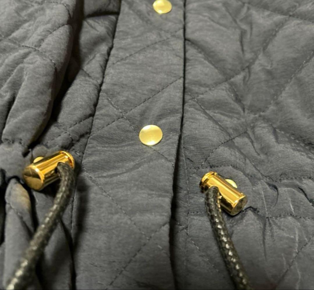 【極美品】maison de Dolce キルティングポンチョ ドルチェ　黒